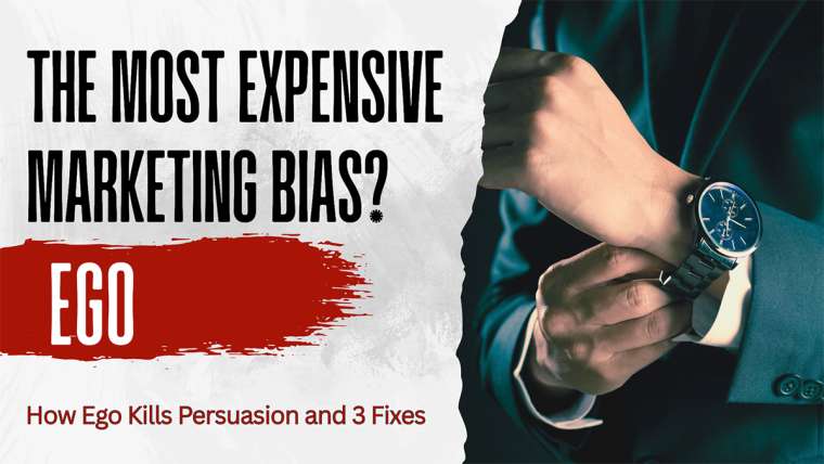 The EGO. A Most Expensive Marketing Bias